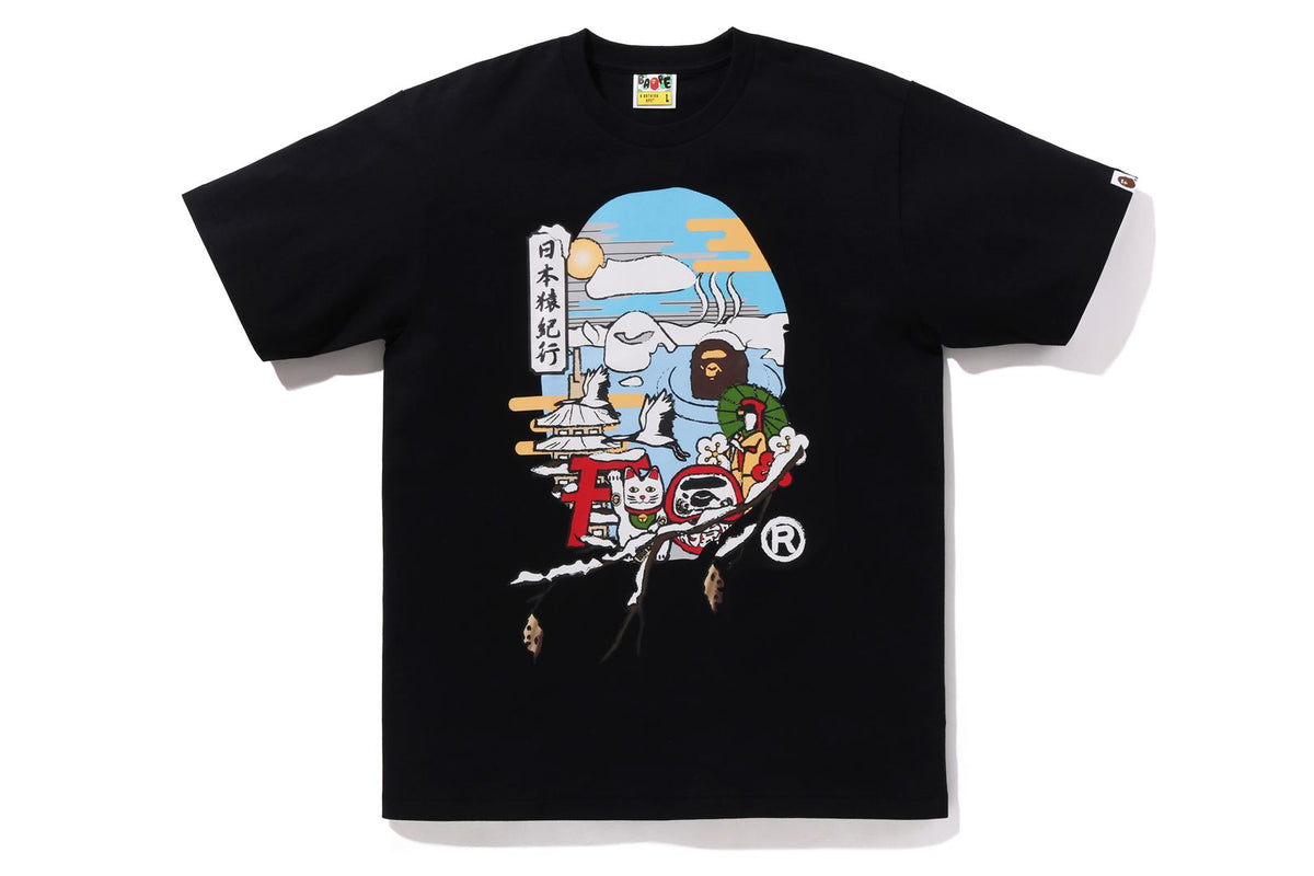 JAPAN CULTURE APE HEAD TEE | bape.com