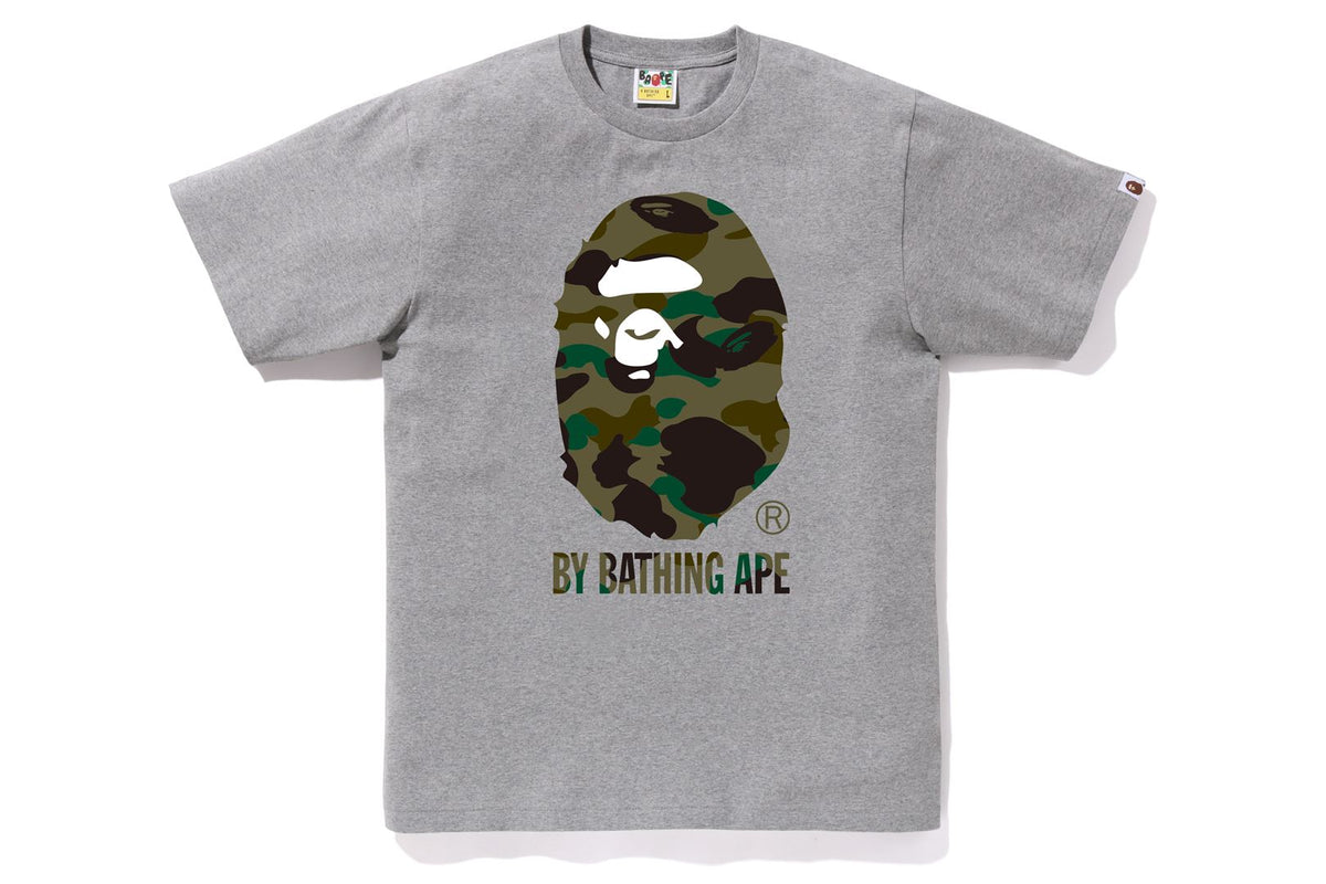 エイプ A BATHING APE カレッジロゴ 1stカモ 猿迷彩 プルオーバー 