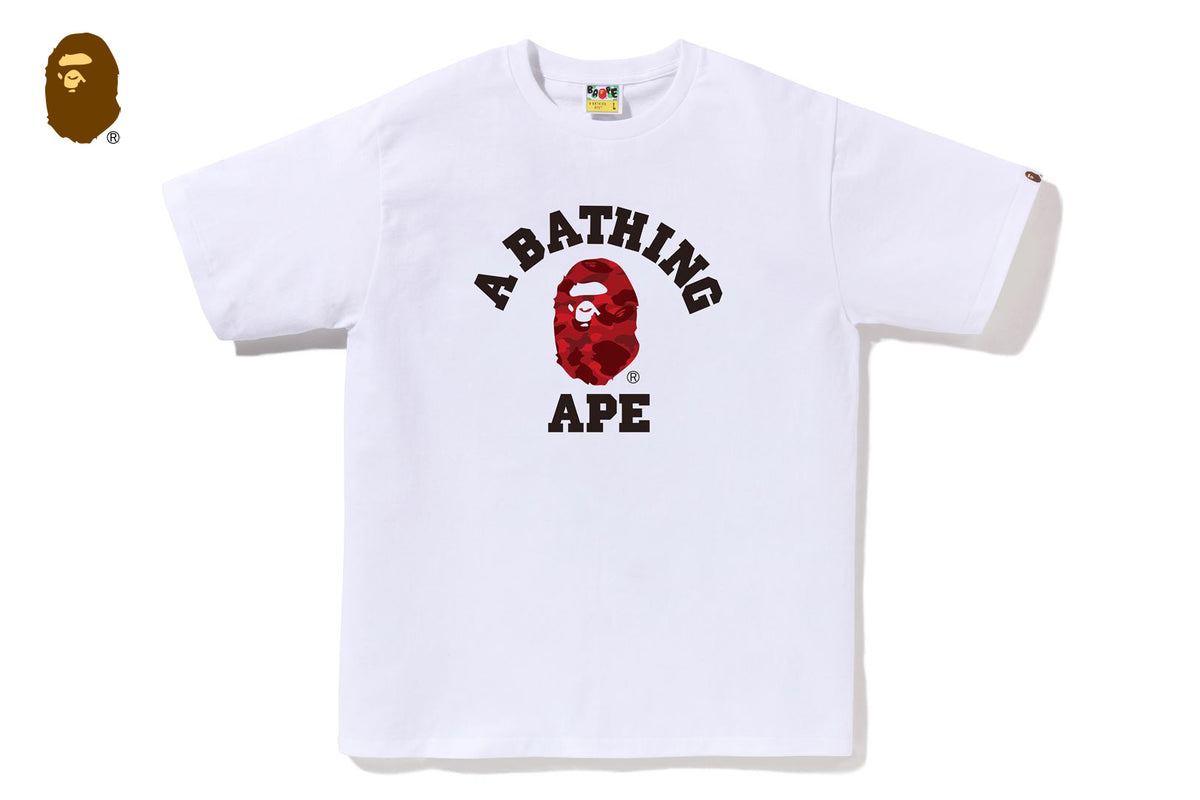 国内配送★A BATHING APE★パームツリー CAMO COLLEGE T 6色 001TEK801018_WHB_A_32ddbee4-
