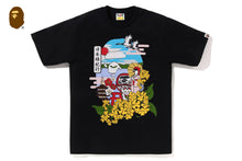 JAPAN CULTURE SPRING APE HEAD TEE