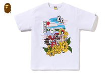 JAPAN CULTURE SPRING APE HEAD TEE