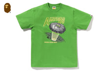 APE HEAD UFO ON MOON TEE