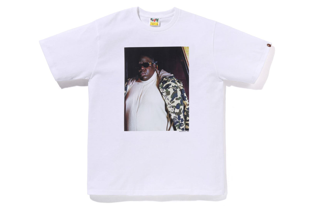 APE Notorious B.I.G.サイズM shawn mortensen BAPE X SHAWN MORTENSEN 】BIGGIE TEE | bape.com