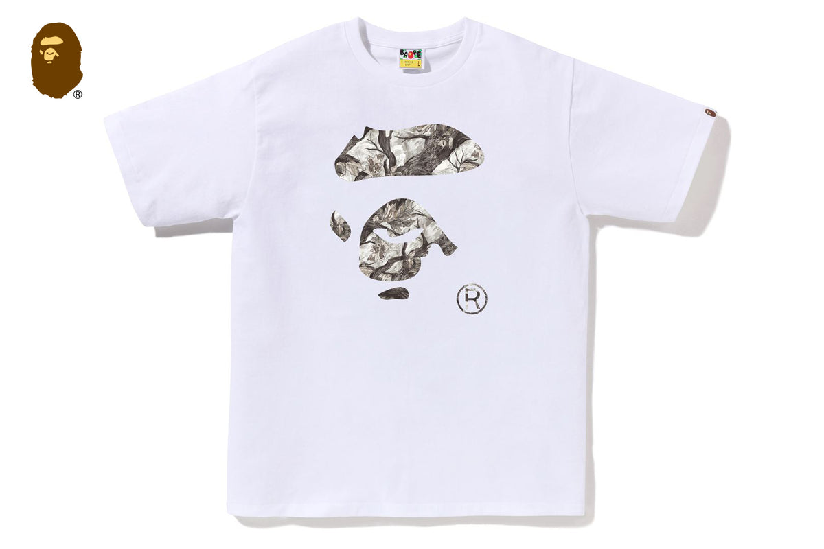 TREE EDGE CAMO APE FACE TEE | bape.com