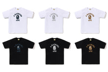 WILD LEOPARD PATTERN COLLEGE TEE