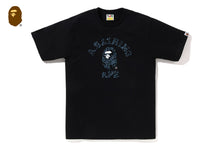 WILD LEOPARD PATTERN COLLEGE TEE