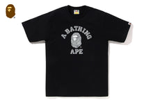 WILD LEOPARD PATTERN COLLEGE TEE