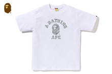 WILD LEOPARD PATTERN COLLEGE TEE