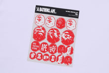 BAPE STICKER GRAPHIC RELAXED FIT TEE