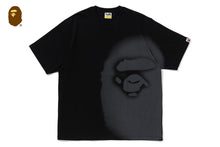 SPRAY PRINT APE HEAD RELAXED FIT TEE #1