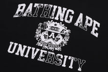 SPRAY PRINT COLLEGE LOGO RELAXED FIT TEE