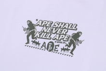 BAPE SLOGAN RELAXED FIT TEE