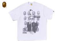 SPRAY PRINT MULTI LOGO RELAXED FIT TEE