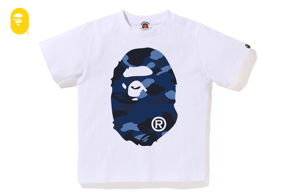 COLOR CAMO BIG APE HEAD TEE K | bape.com