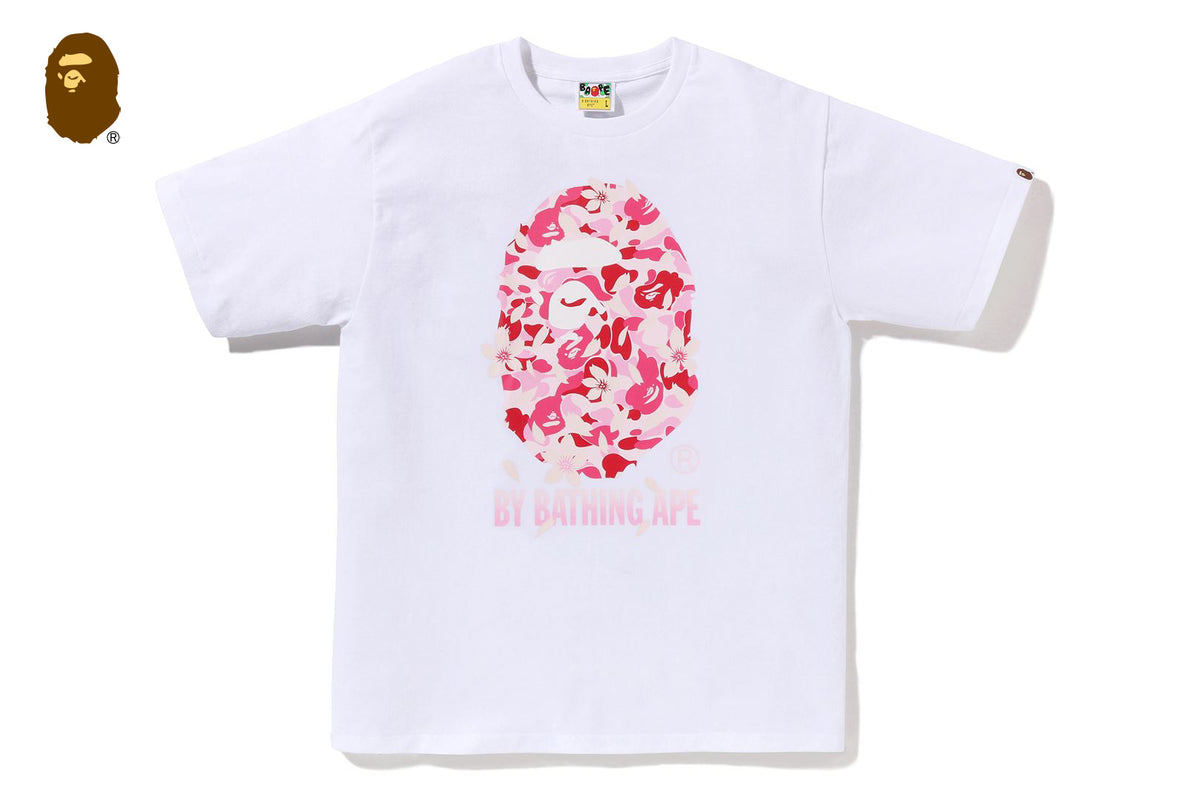 ABC SAKURA CAMO BY BATHING APE TEE | bape.com