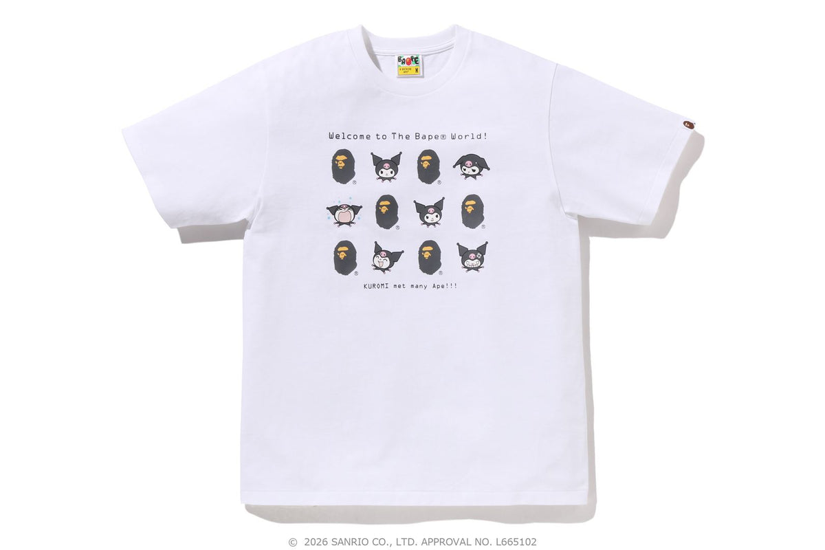 BAPE X KUROMI 】TEE | bape.com