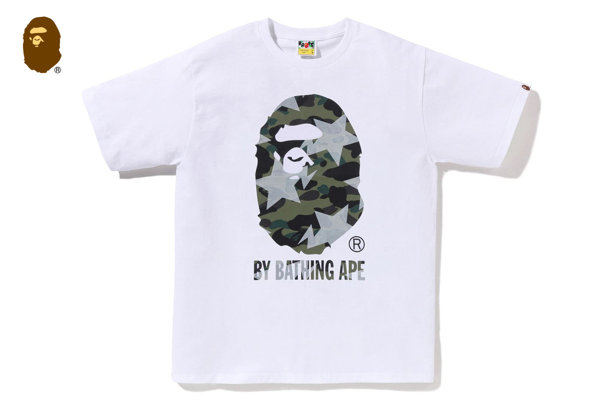 STA OVER PRINT 1ST CAMO BY BATHING APE TEE | bape.com