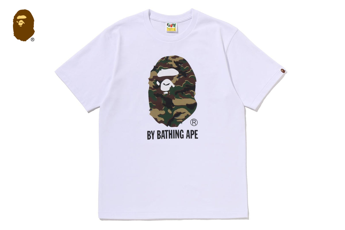 GLITCH WOODLAND CAMO BY BATHING APE TEE | bape.com