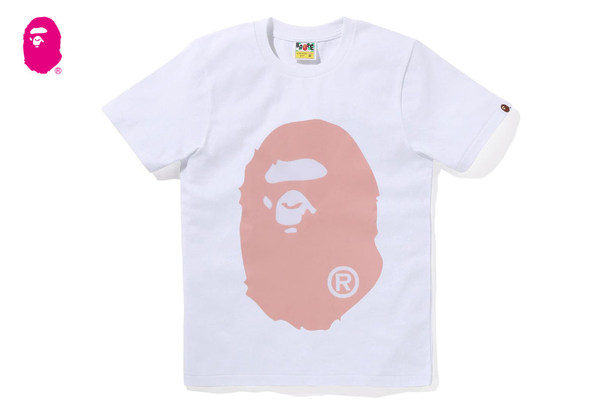 COLOR DENIM BIG APE HEAD TEE | bape.com