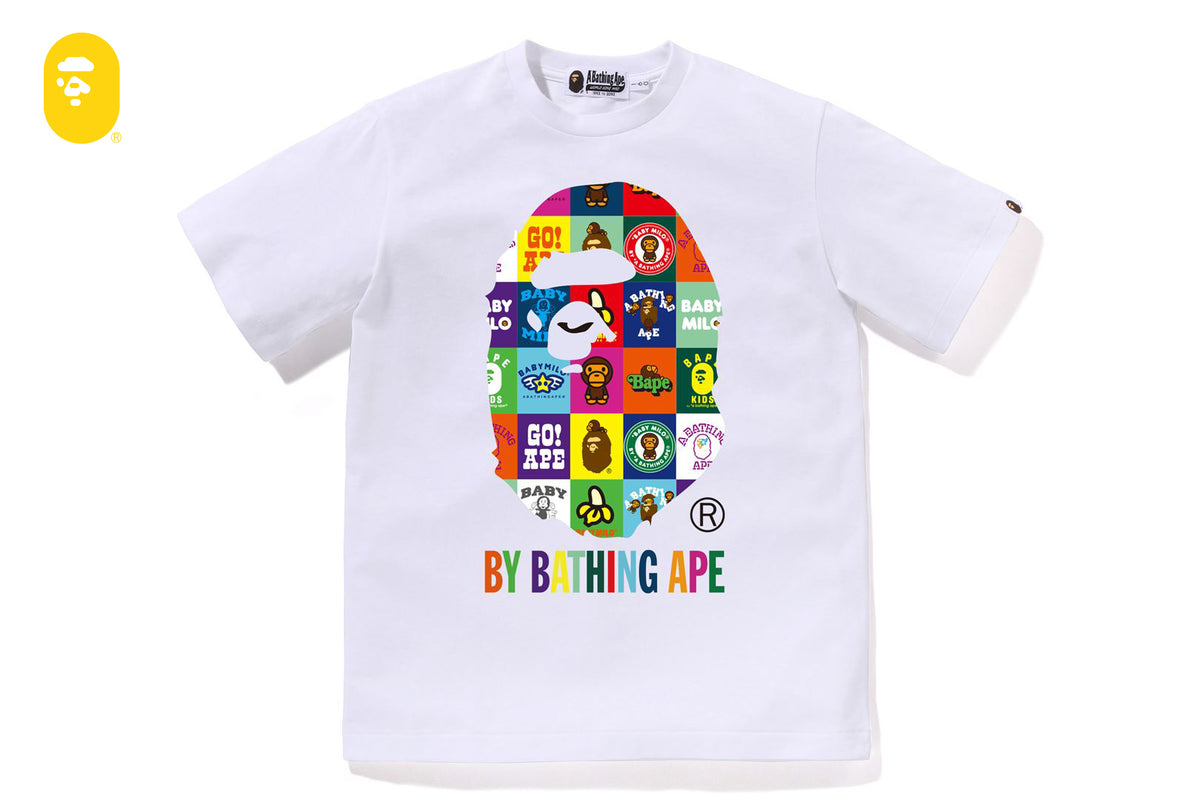 BABY MILO PATCHWORK BY BATHING APE TEE | bape.com