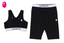 A BATHING APE SPORT BRA BIKER SHORTS SET