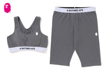 A BATHING APE SPORT BRA BIKER SHORTS SET