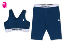 A BATHING APE SPORT BRA BIKER SHORTS SET