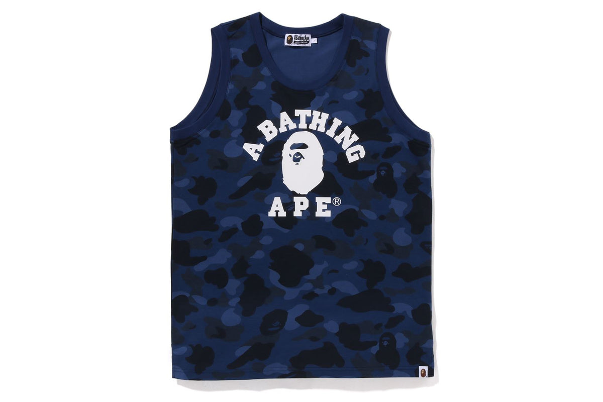 COLOR CAMO COLLEGE TANK TOP | bape.com