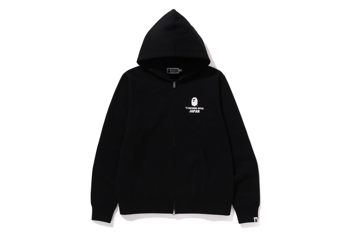 JAPAN COLLEGE ZIP HOODIE | bape.com