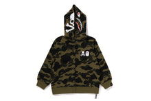 【 BAPE X MMJ 】1ST CAMO SHARK ZIP HOODIE