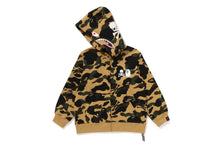 【 BAPE X MMJ 】1ST CAMO SHARK ZIP HOODIE