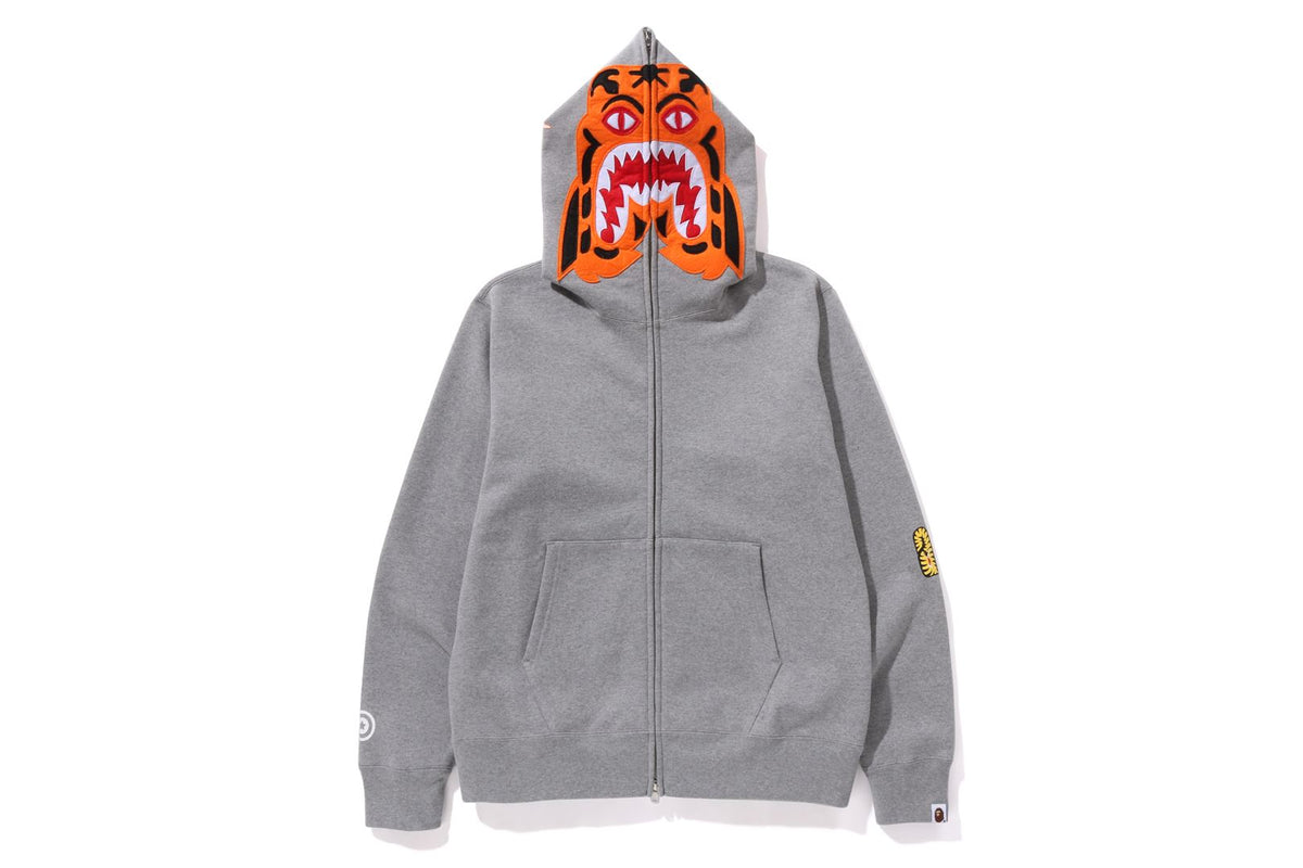 TIGER FULL ZIP HOODIE bape