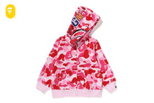 ABC CAMO SHARK ZIP HOODIE