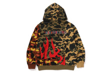 1ST CAMO UPCYCLED RELAXED FIT FULL ZIP HOODIE
