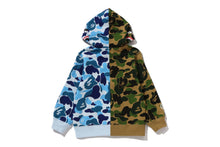 ABC CAMO MULTI SHARK ZIP HOODIE