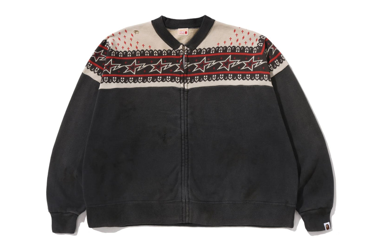 BAPE X SAINT MXXXXXX 】SWEAT JACKET | bape.com