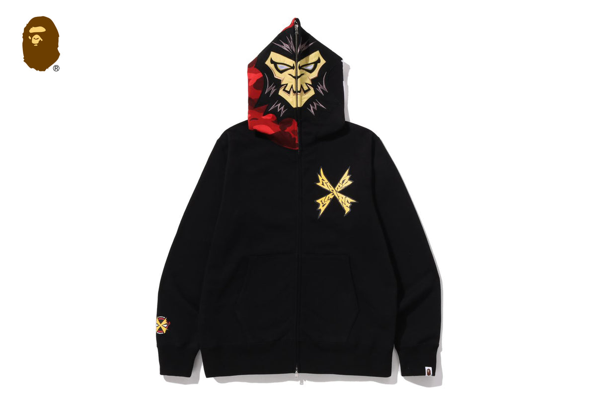 BAPEMAN-X FULL ZIP HOODIE | bape.com