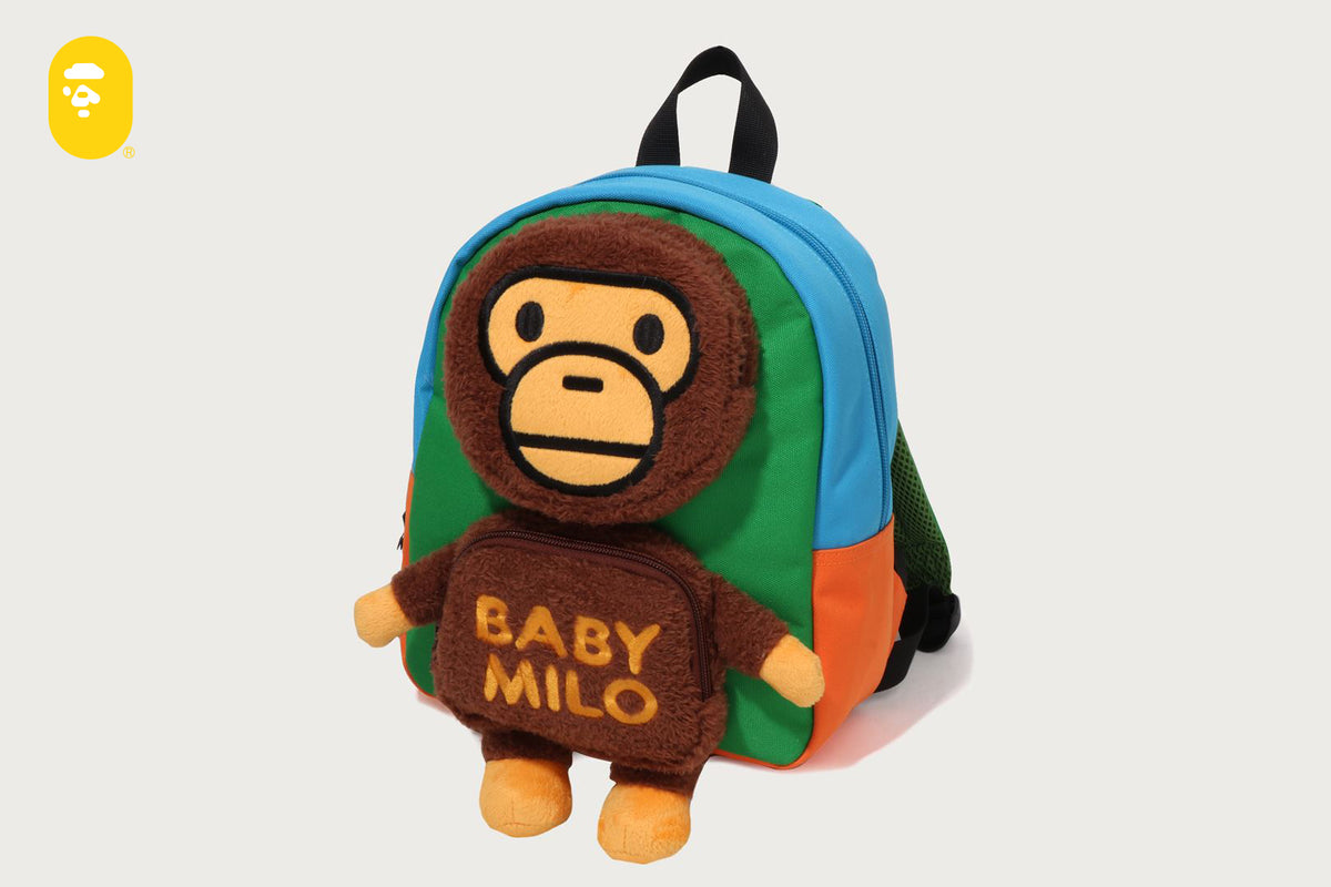 BAPE KIDS BABY MILOリュック BABY MILO MULTI COLOR DAYPACK | bape.com