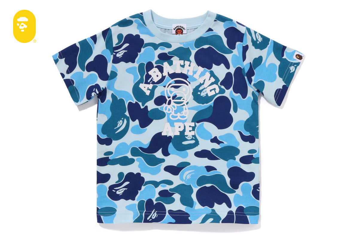 ABC CAMO BABY MILO COLLEGE TEE | bape.com