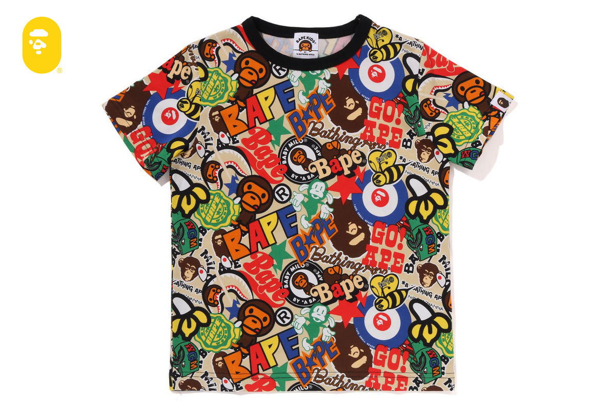 BAPE MILO ASSORTED TEE | bape.com