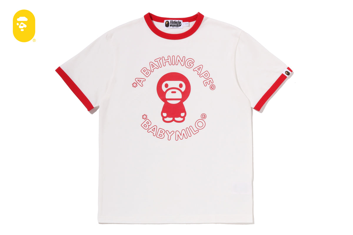BABY MILO TRIM TEE | bape.com