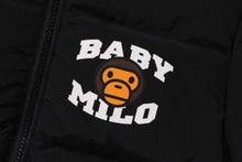 BABY MILO ZIP HOODIE DOWN JACKET