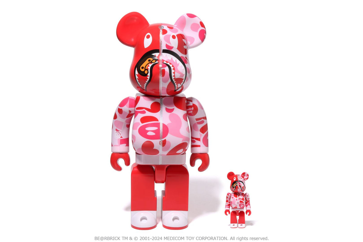 BABY MILO CAMO SHARK BE@RBRICK 100%&400% | bape.com