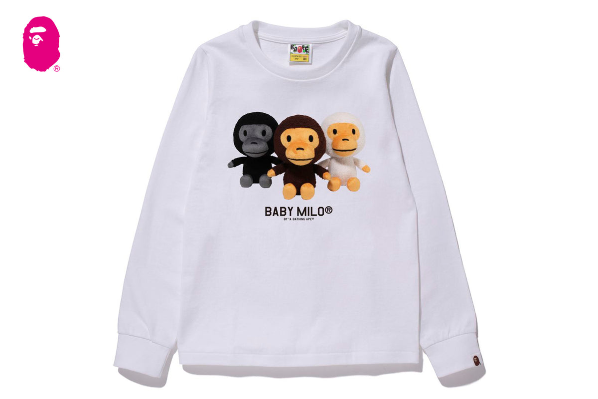 BABY MILO PHOTO LS TEE | bape.com