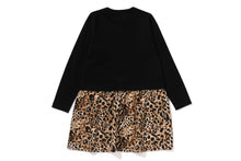 WILD LEOPARD PATTERN MILO POCHETTE DRESS