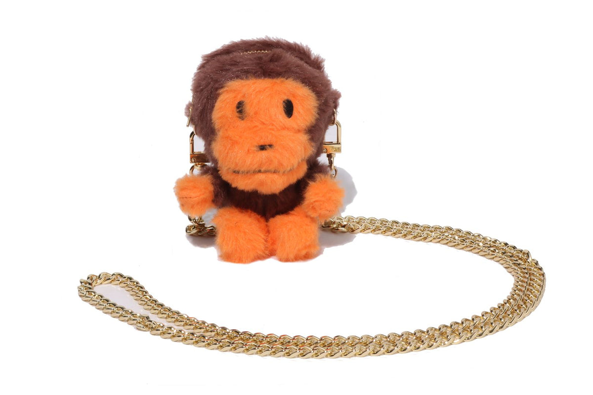 BABY MILO SHORT FUR MINI SHOULDER BAG | bape.com