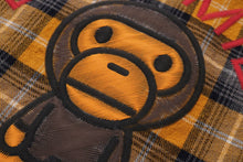 CHECK BABY MILO EMBROIDERY PRINT SHIRT