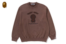 GARMENT DYE BABY MILO RELAXED FIT CREWNECK SWEATSHIRT