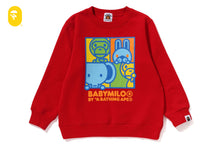 COLOR MILO FRIENDS CREWNECK SWEATSHIRT