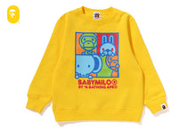 COLOR MILO FRIENDS CREWNECK SWEATSHIRT